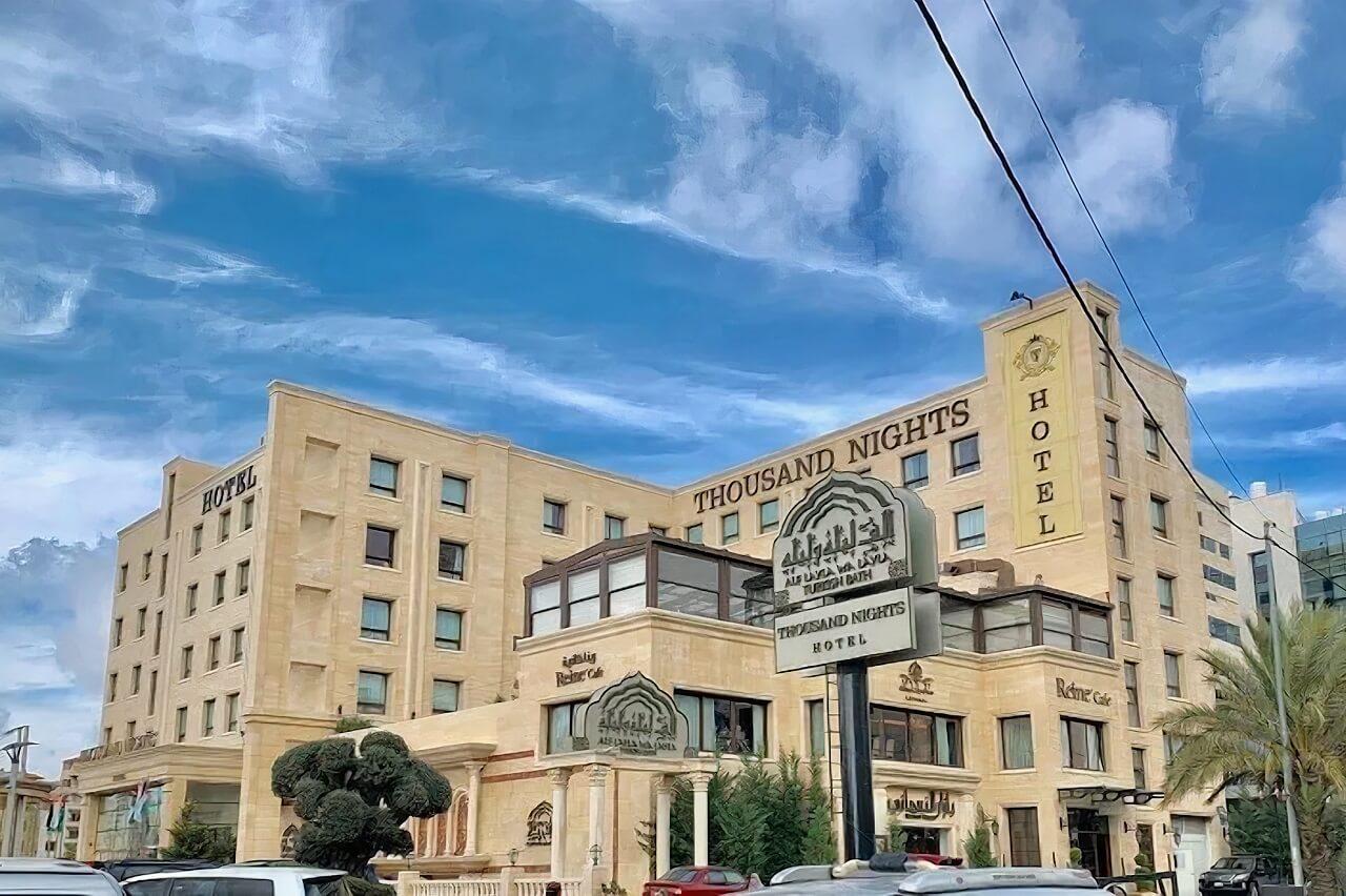 Thousand Nights Hotel Amman Zewnętrze zdjęcie The hotel in 2019